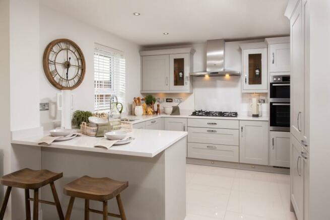 Internal Image of Bradgate Show Home Kitchen/Diner at Centurion Village