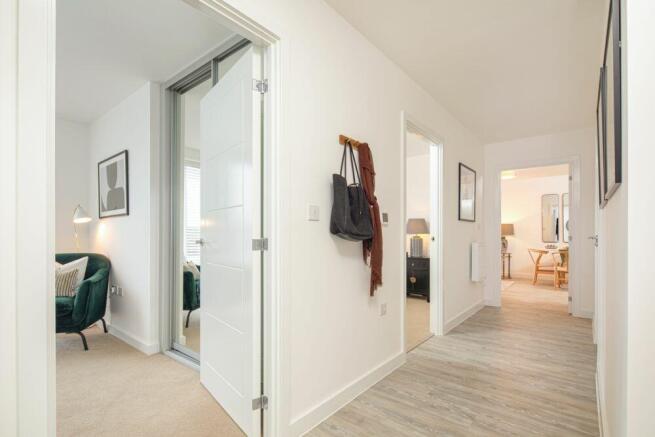Juniper Ground Floor 2 Bed Hallway