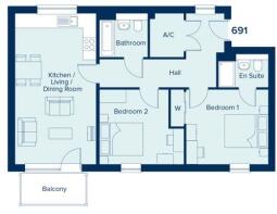 Holly Second Floor 2 Bed