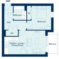 Hawthorn Ground Floor 1 bed