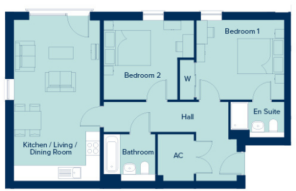 Hawthorn First Floor 2 bed