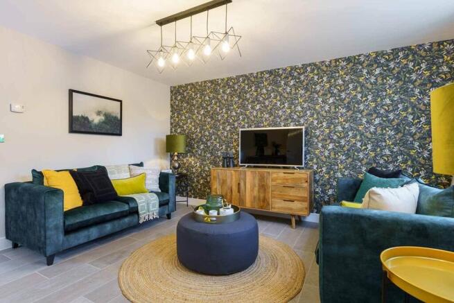 A blank canvas living room to make all yours