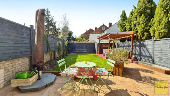 Rear garden