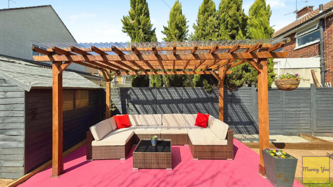 Rear garden