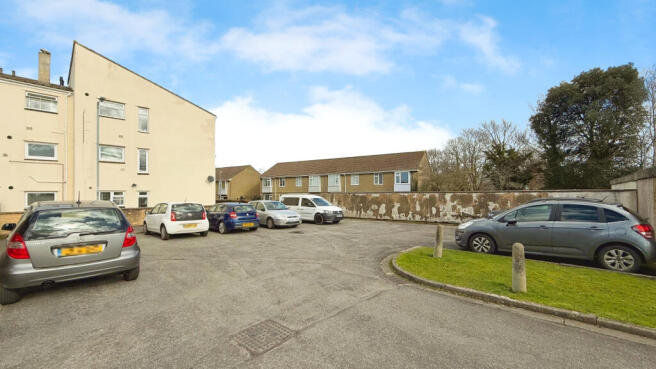 Communal parking area