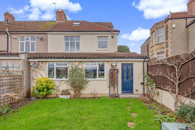 Rear of the property