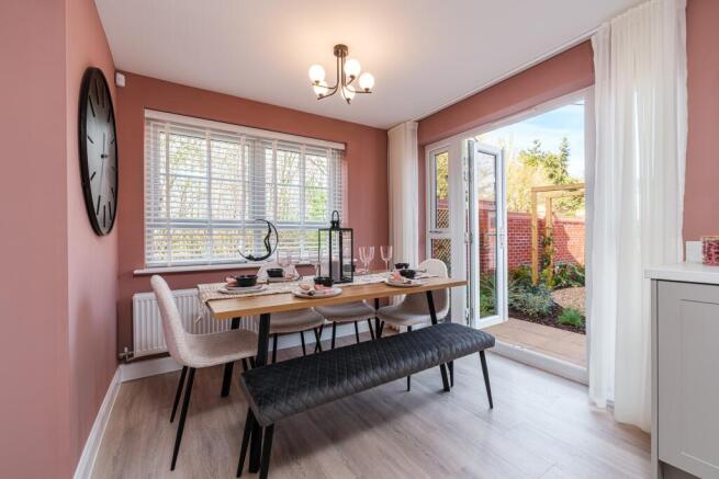 Interior view the kitchen & dining in our 3 bed Ennerdale home