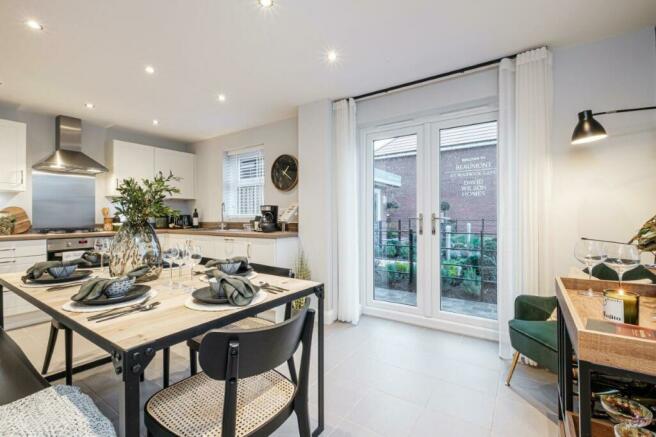 Hadley kitchen-diner with French doors