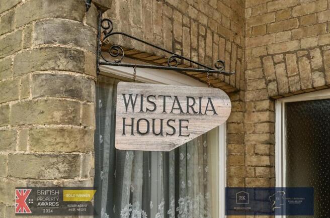 Wistaria House Sign.