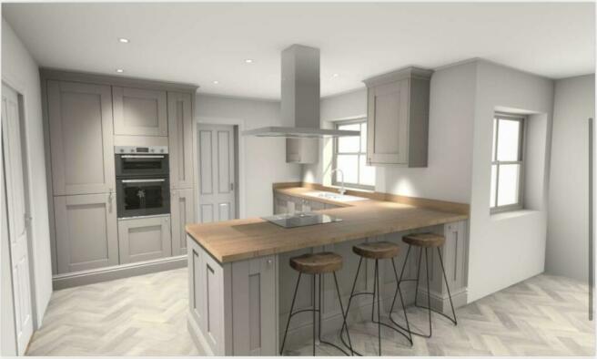 CGI of Kitchen