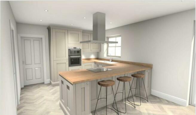 CGI of Kitchen