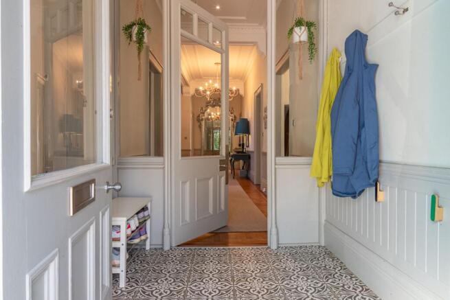 Boot room entrance