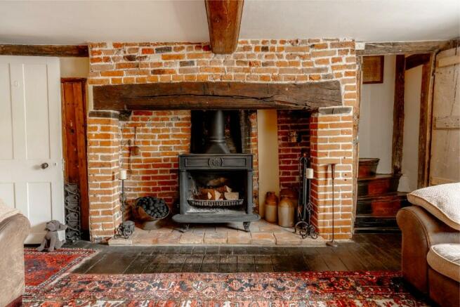 Inglenook fireplace