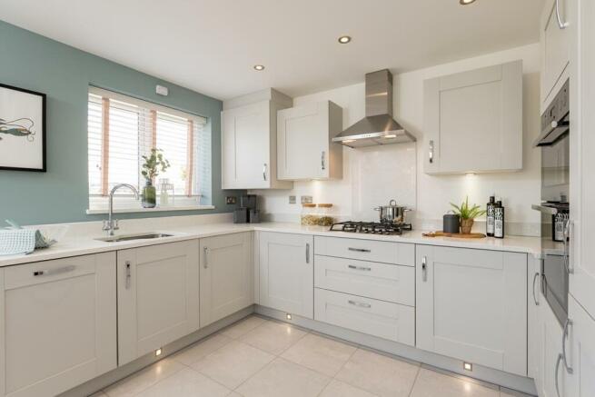 Enjoy cooking in this light & bright kitchen