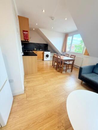 Open plan Kitchen & Lounge