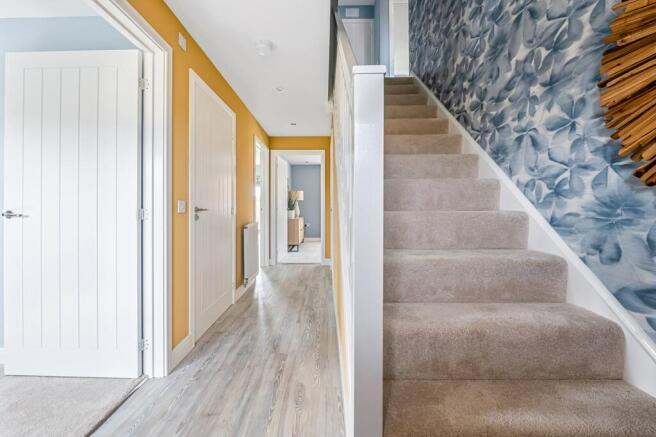 Light and bright hallway