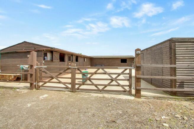 Timber Built Stable Yard