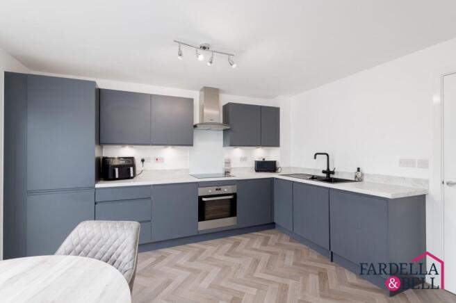 Open-Plan Kitchen/Dining Room with Utility