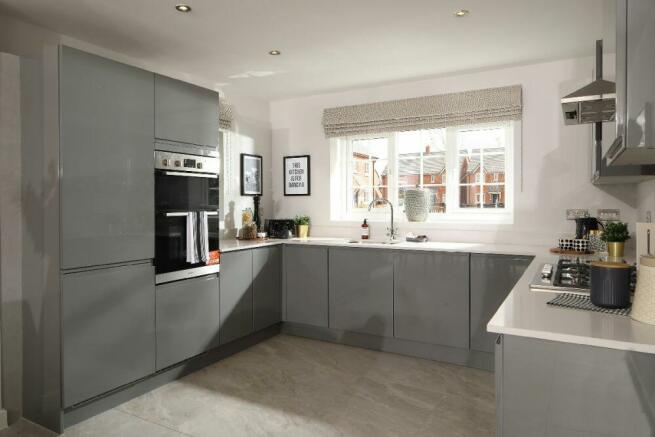 Homes for sale Kegworth The Roydon kitchen