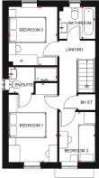 Maidstone first floorplan