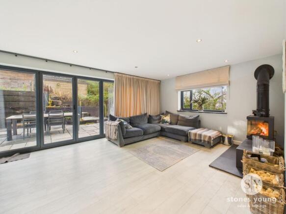 Open Extended Living Dining Room