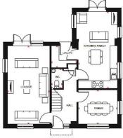 Marlowe ground floorplan Franklin Gardens