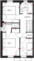 Maidstone first floor plan