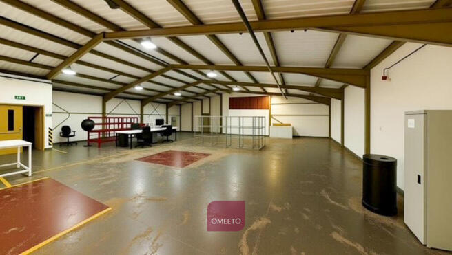 AI enhanced image to remove old tenant items