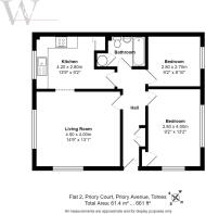 Flat 2 Priory Court Priory Avenue Totnes 