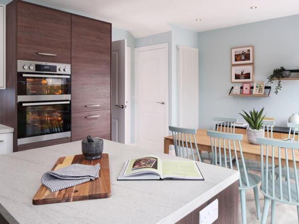 Kitchen / Dining of the Warwick, a 3 bedroom house