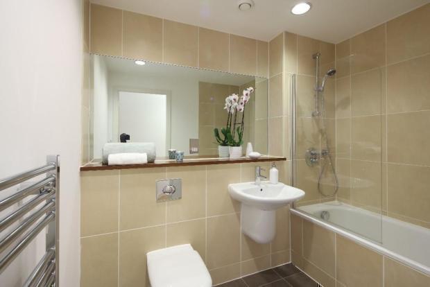 Show flat bathroom