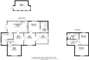 Hentland House, Hentland, Ross On Wye - all floors