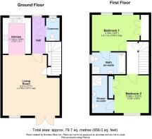 Mayfly, 16 Garnstone Drive, Weobley - all floors.J