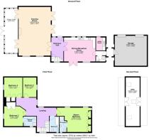 Upper House, Grosmont, Abergavenny - all floors.JP