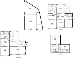 Whitegates, Clewlows Bank, Bagnall - all floors.JP