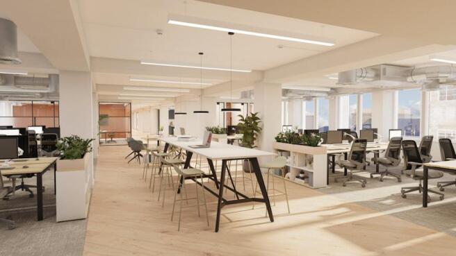 103 Wigmore St  5th Floor Open Plan CAT B CGI.jp