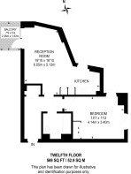 Floorplan area for info only, not for Â£/sq. ft valuation