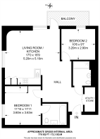 Floorplan area for info only, not for Â£/sq. ft valuation