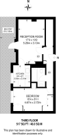 Floorplan area for info only, not for Â£/sq. ft valuation