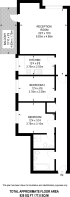 Floorplan area for info only, not for Â£/sq. ft valuation