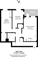 Floorplan area for info only, not for £/sq. ft valuation