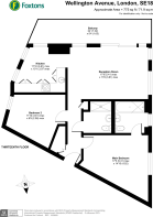 Floorplan area for info only, not for £/sq. ft valuation