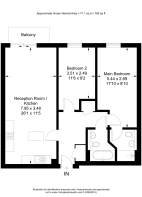 Floorplan area for info only, not for £/sq. ft valuation