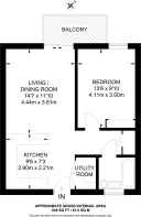 Floorplan area for info only, not for Â£/sq. ft valuation