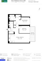 Floorplan area for info only, not for £/sq. ft valuation