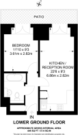 Floorplan area for info only, not for £/sq. ft valuation