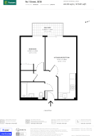 Floorplan area for info only, not for £/sq. ft valuation
