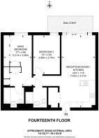 Floorplan area for info only, not for £/sq. ft valuation