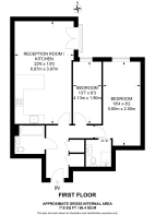Floorplan area for info only, not for £/sq. ft valuation