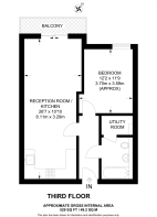 Floorplan area for info only, not for £/sq. ft valuation